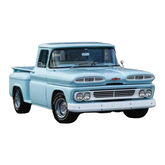 Chevrolet truck 1960 Operator's Manual