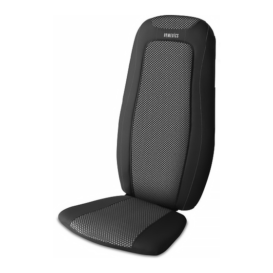 HoMedics SBM-400HX-EU Instruction Manual