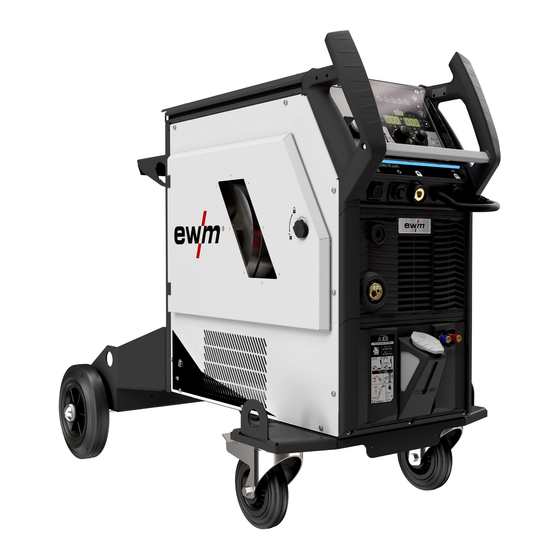 EWM Titan XQ 400 puls D Operating Instructions Manual