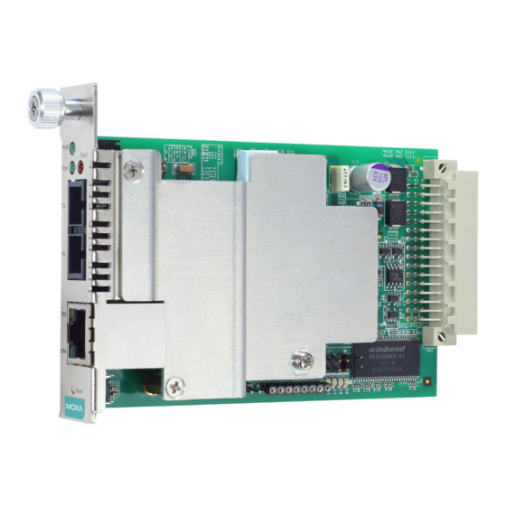 Moxa Technologies CSM-400 Series Quick Installation Manual