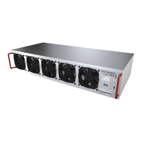 OCTOMINER X12 ULTRA V3 Computer Hardware Manuals