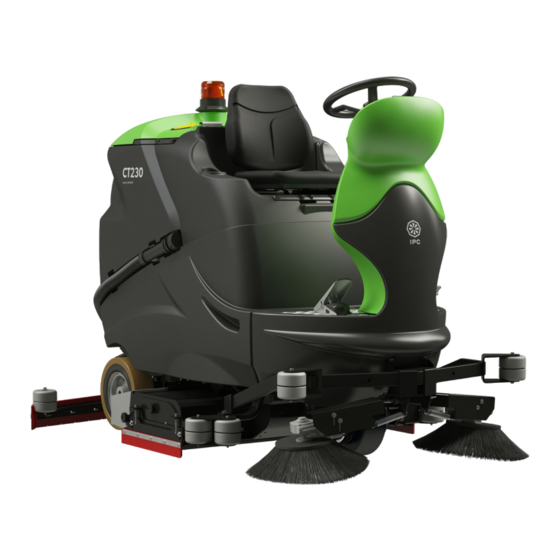 IPC Eagle CT230 BT100 Ride-On Scrubber Manuals