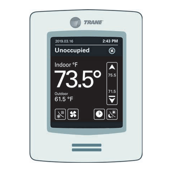 Trane X13790993001 User Manual