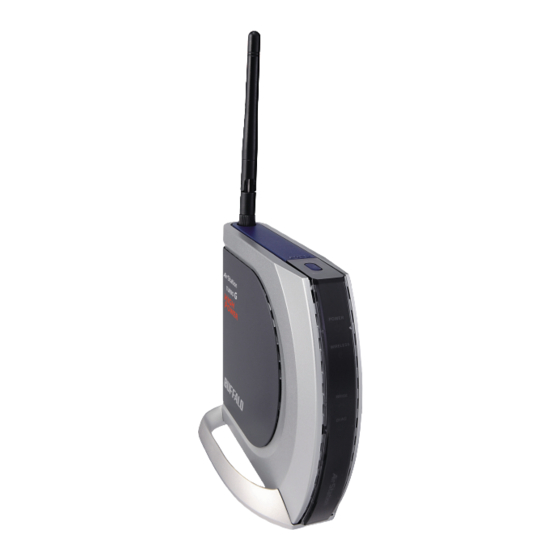 Buffalo AirStation Turbo G WHR-HP-G54 Quick Setup Manual