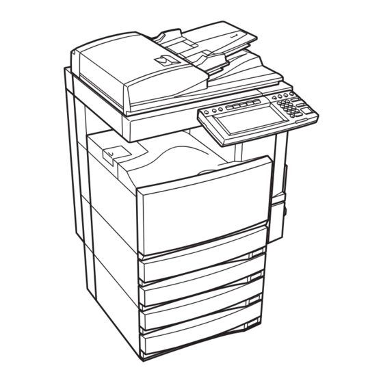 Toshiba e-Studio 351c Operator's Manual For Basic Function