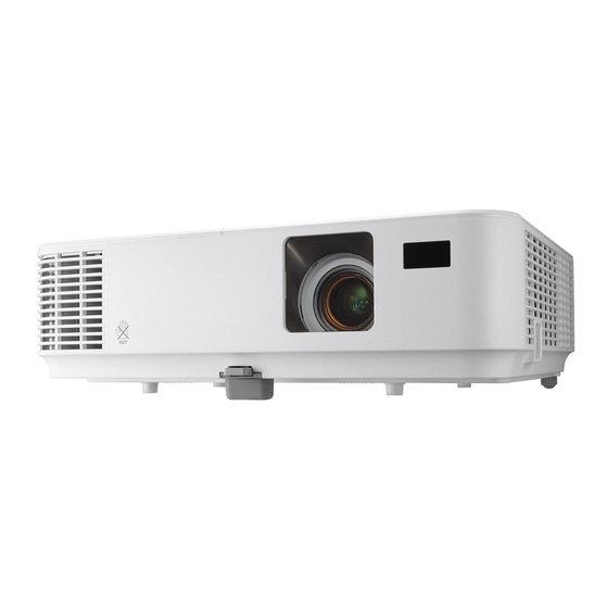 NEC V302W User Manual
