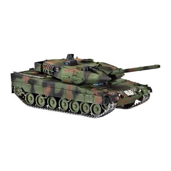 REVELL LEOPARD 2A6/A6M Manual