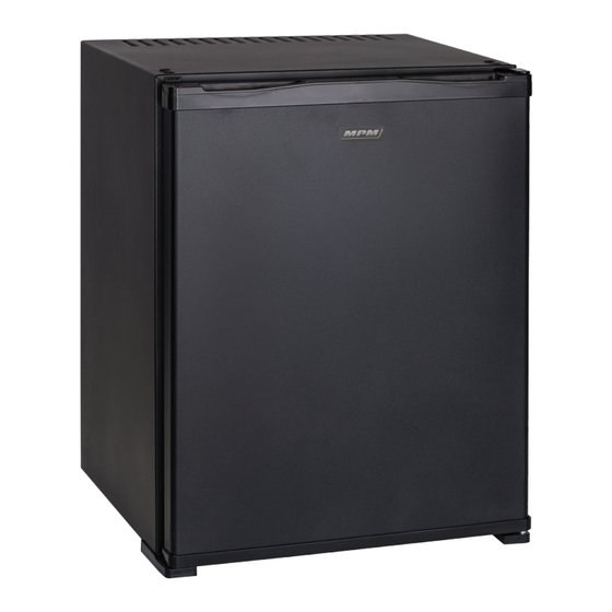 User Manuals: MPM MPM-30-MBS-01 Mini Refrigerator