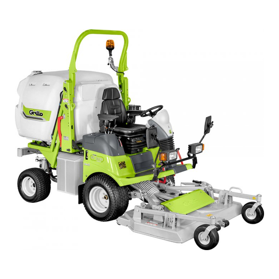 Grillo FD 2200 4WD Operator's Manual