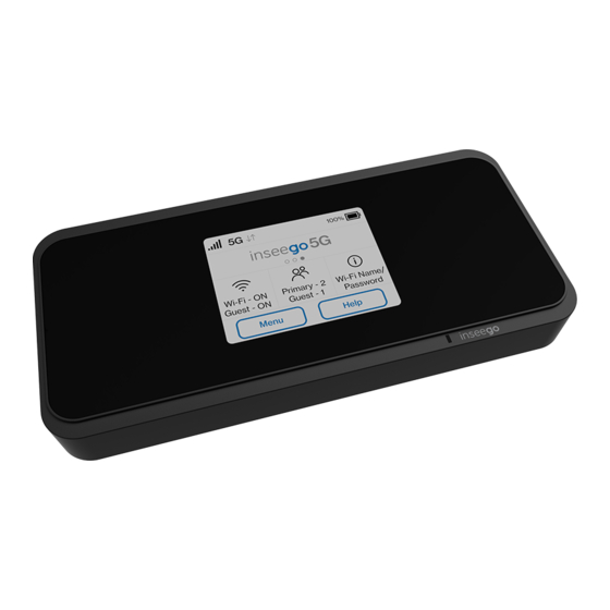 Inseego MIFI M2000 Quick Start Manual
