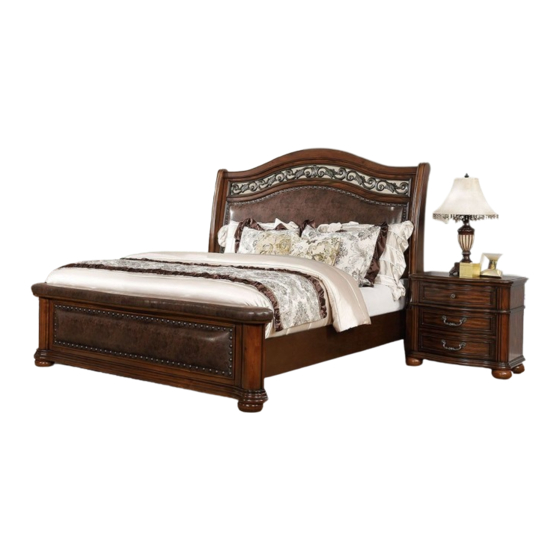 Furniture of America CM7539EK Assembly Instructions Manual