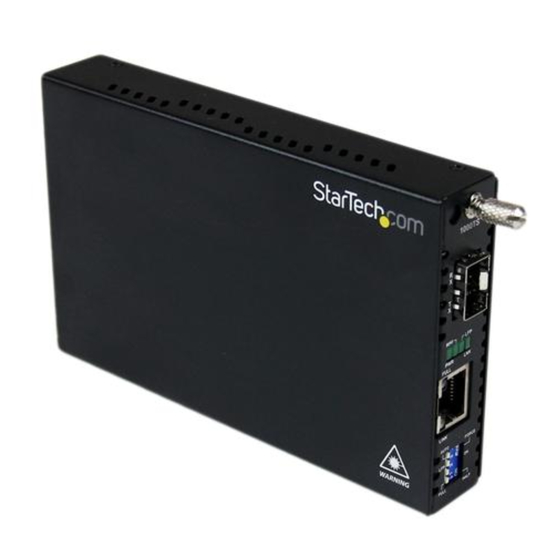 StarTech.com 8STET91000SFP2C Instruction Manual