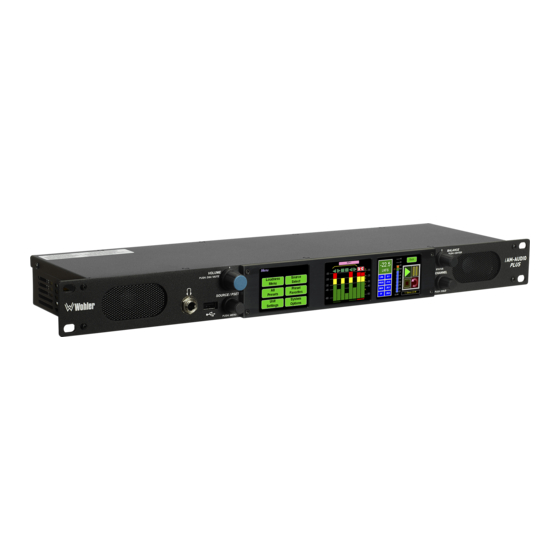 Wohler iAM-AUDIO-1 PLUS User Manual