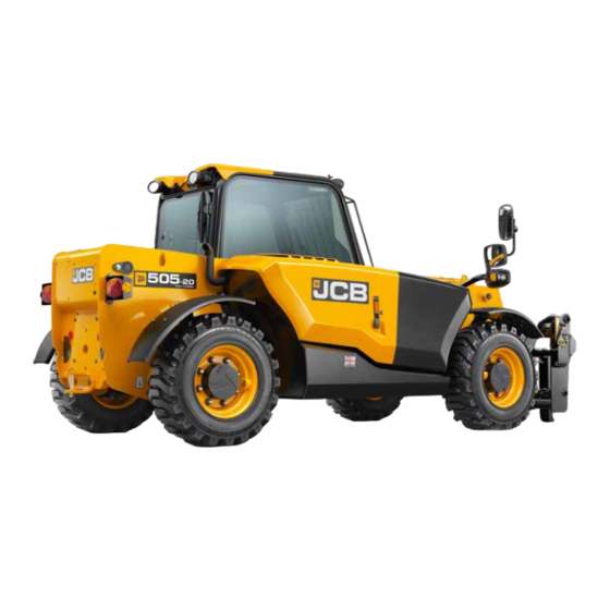 jcb 505-20 Operator's Manual