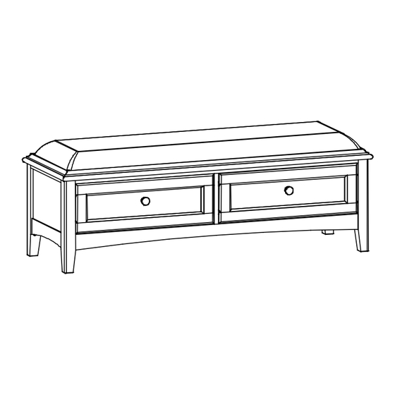 Whittier Wood 1122FSTb Assembly Instructions