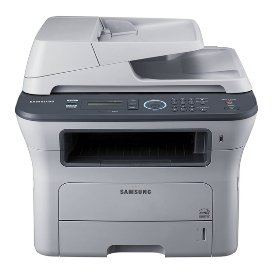 Samsung SCX 4828FN - Laser Multi-Function Printer Manuals