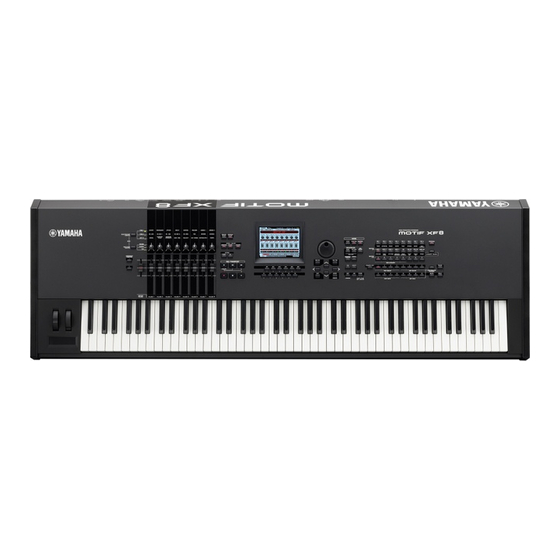 Yamaha Synth Owner's Manual