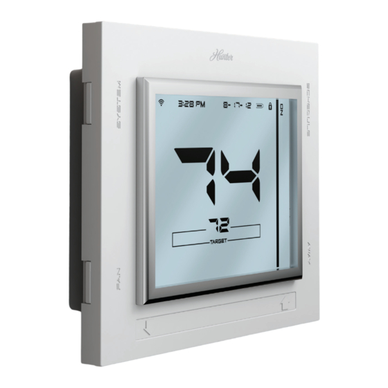 Hunter Internet Thermostat Installation Manual
