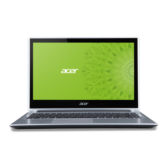 Acer Aspire V5-431P 14 inch laptop Manuals