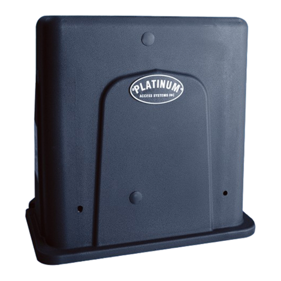 Platinum BLSL2250 Installation Instructions & Owner's Manual