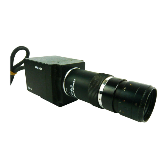 Pulnix TM-7 Operation Manual