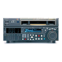 Sony HDW-S280 Manual