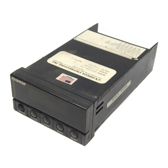 Omega DP26-TC Manuals
