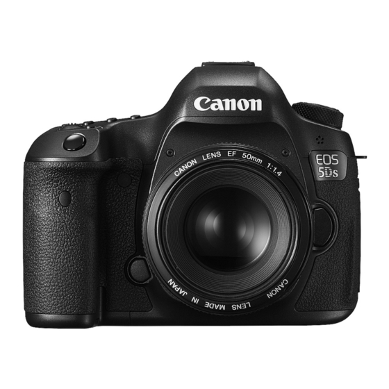 Canon EOS 5DS Quick Reference Manual