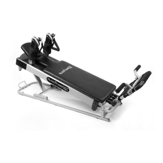 Pilates Power Gym Pro PUSH -UP BAR Exercise & Instruction Manual