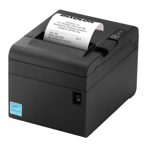 BIXOLON SRP-E300 User Manual