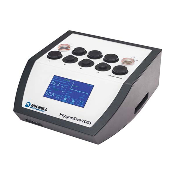 Michell Instruments HygroCal100 User Manual