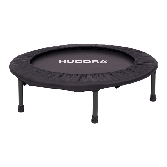 Hudora 65410 Foldable Trampoline Manuals
