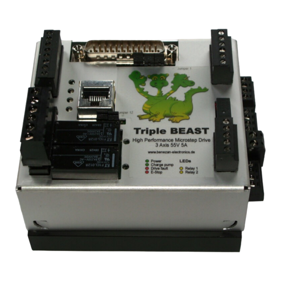 Benezan Electronics Triple BEAST Quick Start Manual