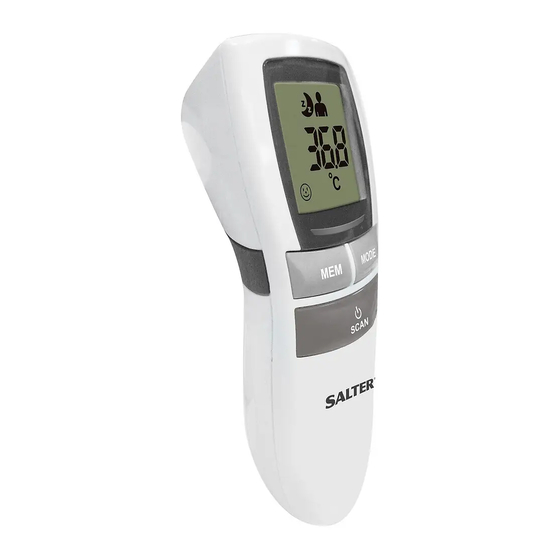 Salter TE-250 Infrared Thermometer Manuals