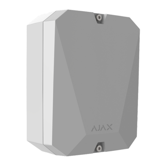 AJAX MultiTransmitter User Manual