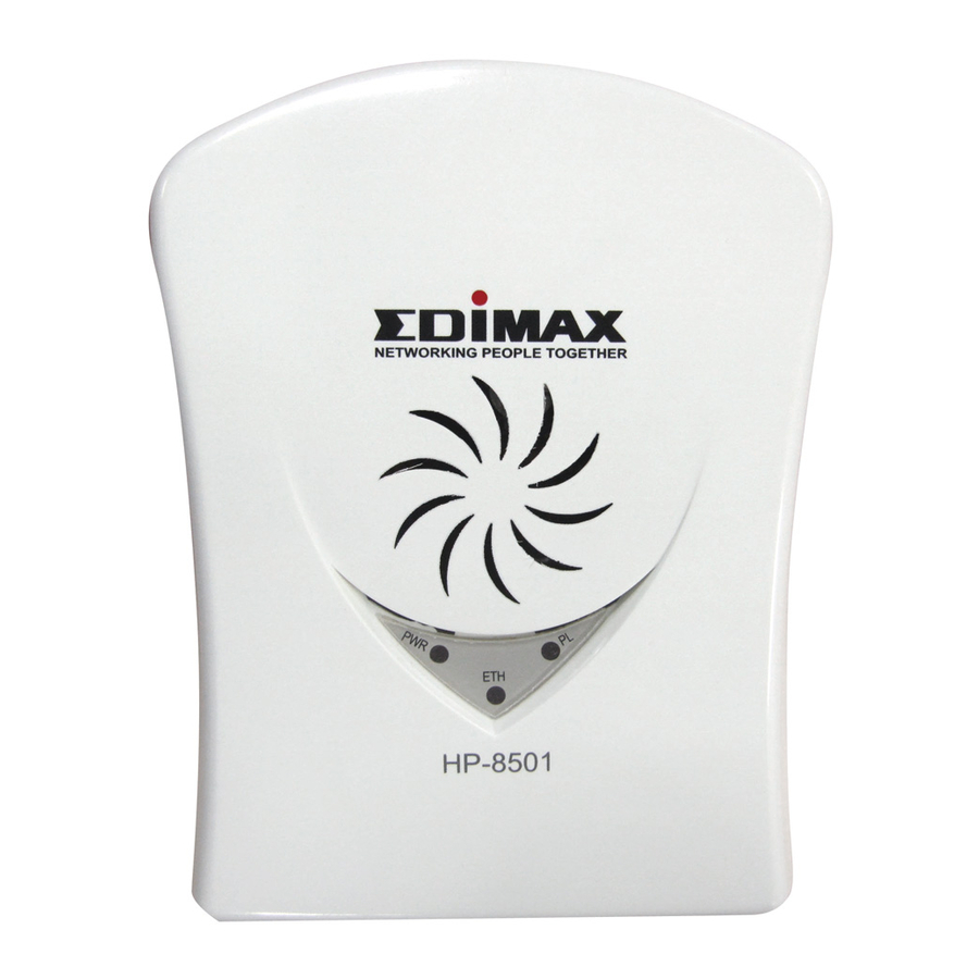 Edimax HP-8501 Specifications