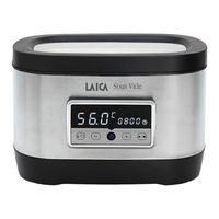 Laica Sous Vide SVC200 Instructions And Warranty
