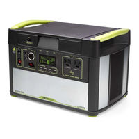 GOAL ZERO Yeti 1400 User Manual