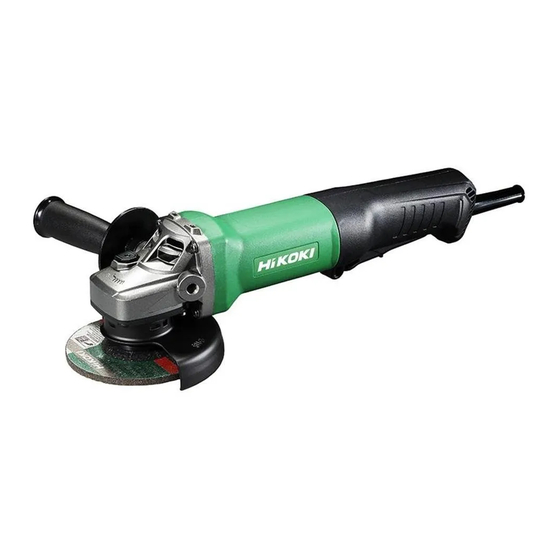 HIKOKI G 12SE3 Handling Instructions Manual