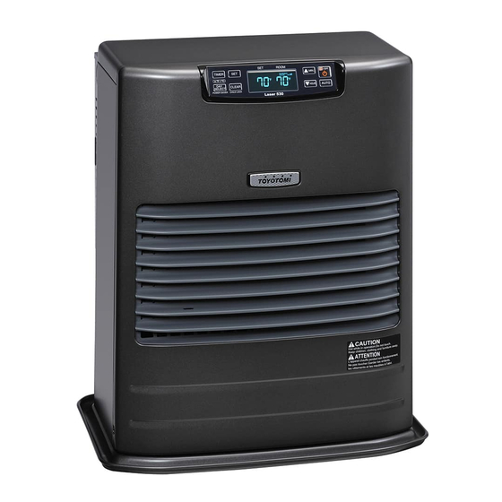 Toyotomi Laser 300 Series Service Manual
