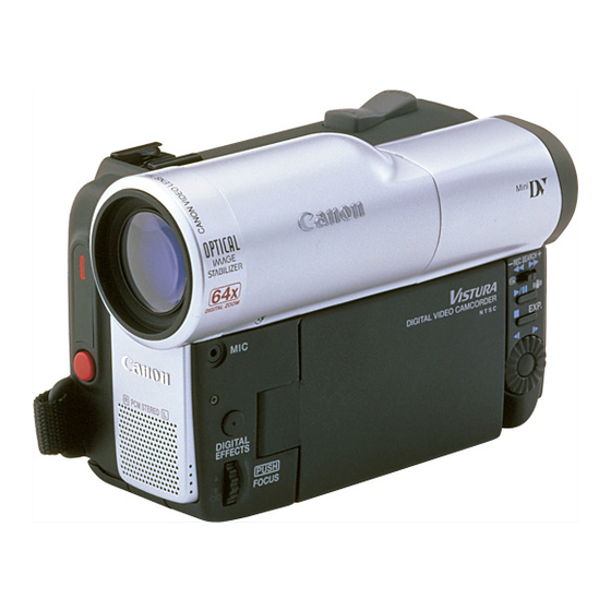 Canon MV 10 i Instruction Manual