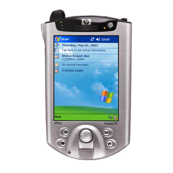 HP iPAQ h5500 Series Quickspecs