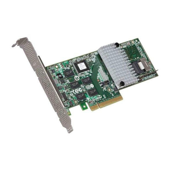 LSI 3ware 9750 Installation Manual