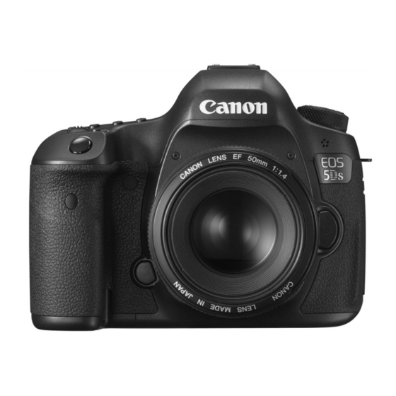Canon EOS 5Ds Instruction Manual
