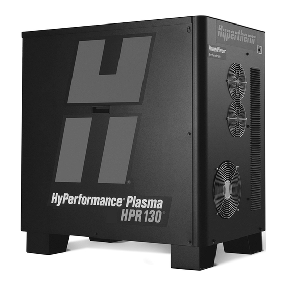 Hypertherm HPR130 Instruction Manual