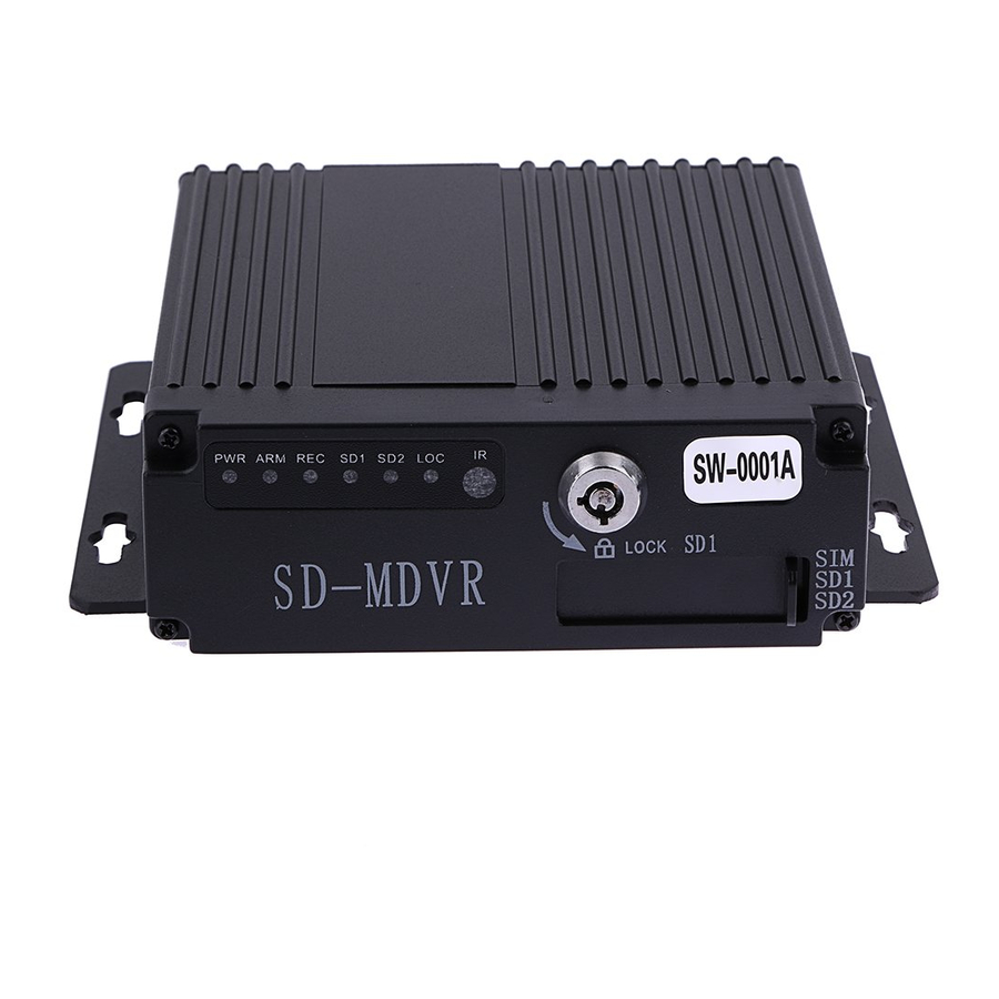 SD-MDVR SW-0001A User Manual