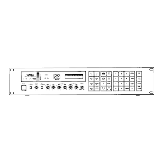 Yamaha REV5 Operating Manual