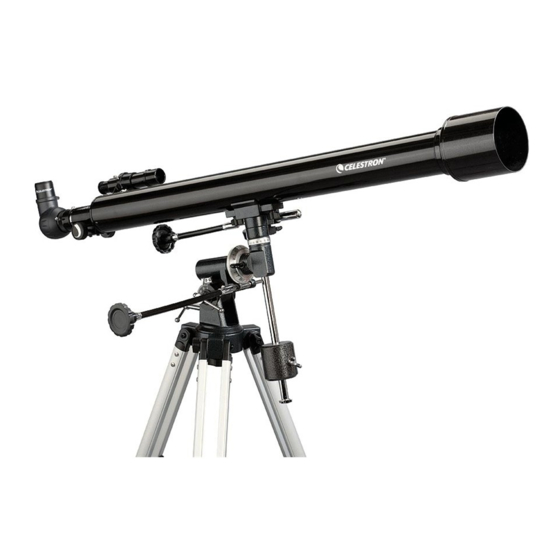 Celestron PowerSeeker 60EQ Quick Setup Manual