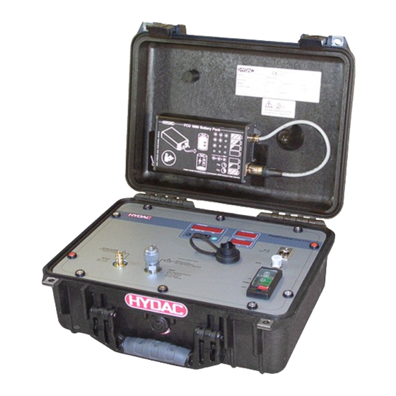 Hydac FCU1310 Operating And Maintenance Instructions Manual
