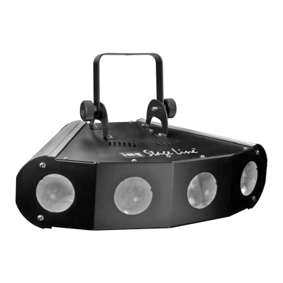 Monacor img Stage Line QUAD FLOWER LED-380RGBW Instruction Manual